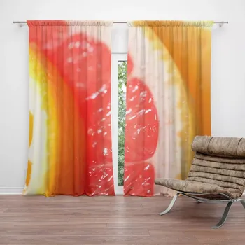 Závěs Sablio Závěs Citrusy: 2ks 140x250cm