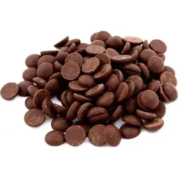 Čokoláda Callebaut MALCHOC-D tmavá čokoláda bez přidaného cukru 53,9 % (250 g)