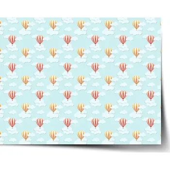 Plakát Sablio Plakát Horkovzdušné balony na nebi - 60x40 cm