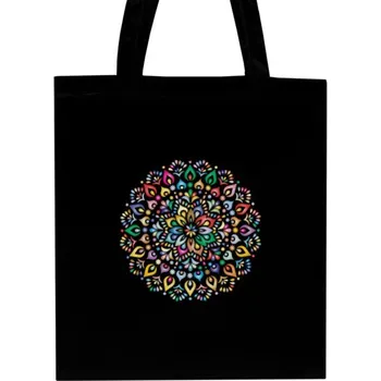 Nákupní taška Nákupní taška unisex s potiskem Barevná mandala