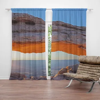 Závěs Sablio Závěs Příroda 2: 2ks 140x250cm