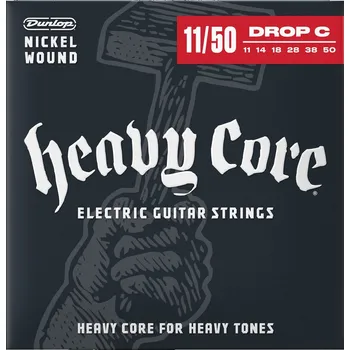 Struna pro kytaru a smyčcový nástroj Dunlop DHCN1150 Heavy Core + prodloužená záruka 3 roky
