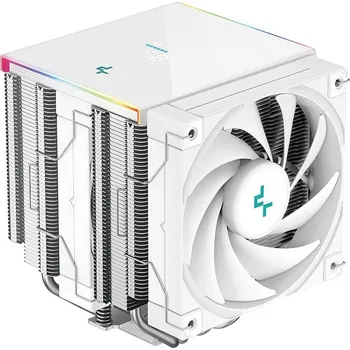 PC ventilátor DEEPCOOL chladič AK620 Digital SE / 2x120mm fan / 6x heatpipes / pro Intel i AMD/ digitální display / bílý R-AK620-WHADMN-GJD