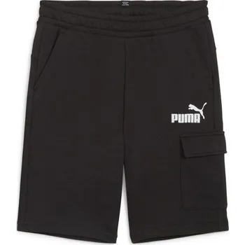 Dětské šortky Puma ESSENTIALS CARGO SHORTS 164 Černá, Bílá