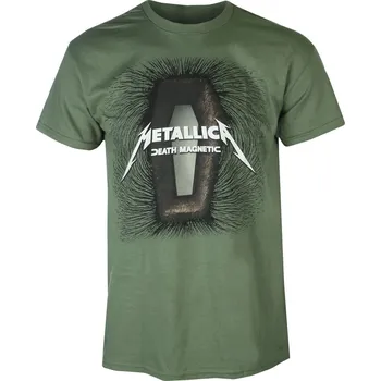 Pánské tričko Tričko metal pánské Metallica - DEATH MAGNETIC - PLASTIC HEAD - PHDMTLTSMGDEATH