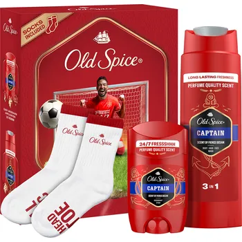 Kosmetická sada Old Spice Captain dárková sada s ponožkami