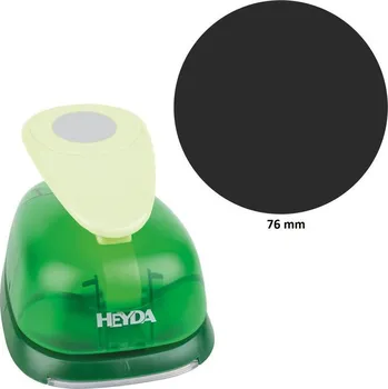 Děrovačka HEYDA Děrovač (raznice) zelený průměr 76 mm - Kolečko