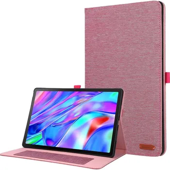 Pouzdro na tablet VSECHNONAMOBIL 128635 FABRIC Zaklápěcí obal pro Lenovo Idea Tab Plus / Tab K12 růžový
