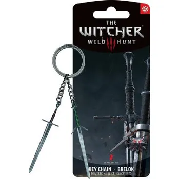 ZAKLÍNAČ 3 GERALT KLÍČENKA SE DVĚMA MEČI