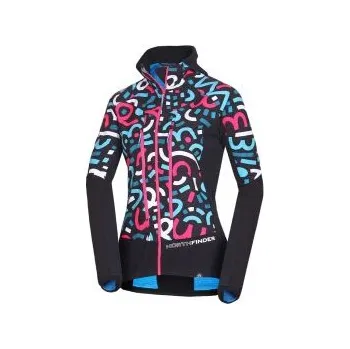 Northfinder Krizna 2 multicolorprint S; Černá bunda + DÁREK DLE VÝBĚRU!