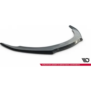 Autodíl Maxton Design spoiler pod přední nárazník pro Audi A7, S7 C7 FL Facelift, černý lesklý plast ABS