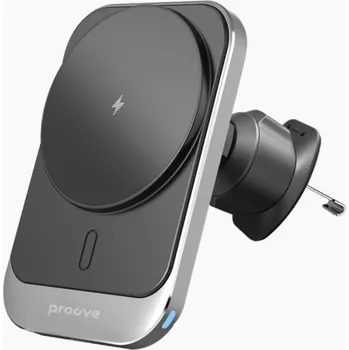 Proove bezdrátový nabíjecí držák do auta Square Magnetic PRO 15W