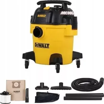 Vysavač DXV20PC Průmyslový vysavač na mokré a suché vysávání 20 l s funkcí fukaru DeWALT