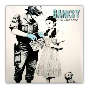Diář Banksy 2026 - 16-Monatskalender (EN)