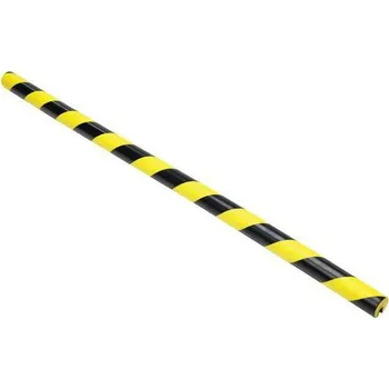 Stavební profil Kruhový ochranný profil Manutan Expert, s drážkou, délka 100 cm + Prodloužená záruka na 10 let