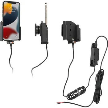 Brodit držák do auta na Apple iPhone 14/14 Pro/13/13 Pro, bez pouzdra, se skrytým nabíjením, doprava ZDARMA!