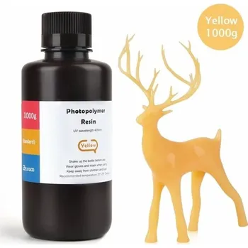 Příslušenství k 3D tiskárně ELEGOO ABS-like Resin 1KG, Yellow