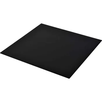 Psací stůl zahrada-XL Stolní deska z tvrzeného skla, čtvercová, 700x700 mm 244619