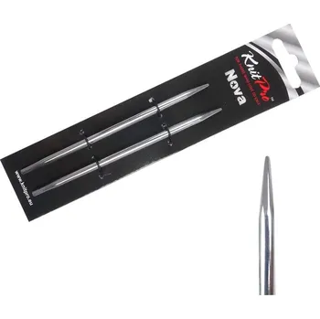 Jehlice Kovové kruhové vyměnitelné jehlice KnitPro Nova 4,5 mm