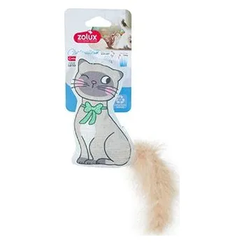 Hračka pro kočku Hračka kočka CHATOUILLE Kočka s puntíky Zolux