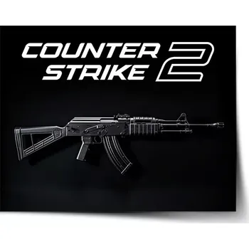 Plakát Sablio Plakát Counter Strike 2 AK - 60x40 cm