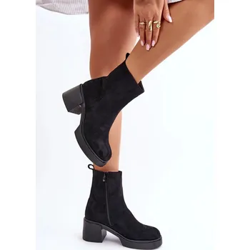 Dámské kozačky Dámské zimní kozačky na podpatku Step in style, 39 i240_201541_2:39