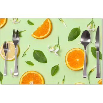 prostírání Sablio Prostírání Citrus a květ: 40x30cm