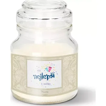 Svíčka Sablio Svíčka Vše nejlepší k svátku - 120 g