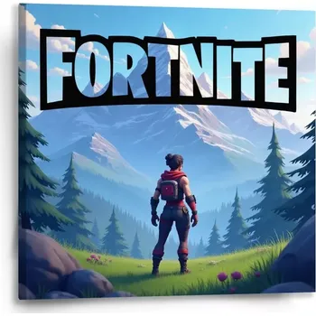 Obraz Sablio Obraz FORTNITE Horská krajina - 50x50 cm