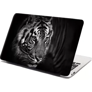 samolepka Sablio Samolepka na notebook Černobílý tygr - 29x20 cm