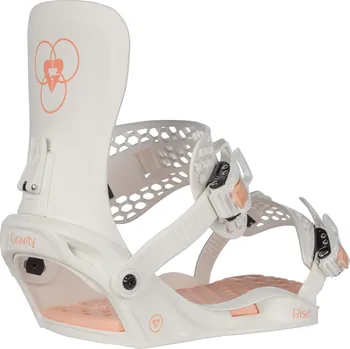 Vázání na snowboard Vázání na snowboard GRAVITY FENIX 25/26 - White / L