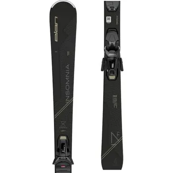 Sjezdové lyže Dámské sjezdové lyže Elan INSOMNIA 17 TI SX + EL 10.0 166 Černá, Zlatá, Tmavě šedá
