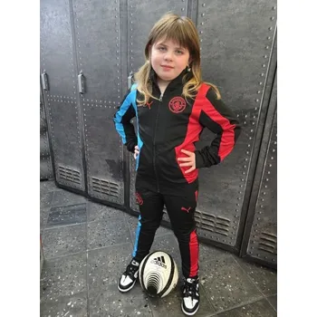 Tepláková souprava - MANCHESTER CITY - černo-červeno-modrá 4