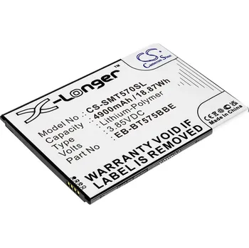 Náhradní díl pro tablet Baterie pro Samsung Galaxy Tab Active 3 (ekv. Samsung EB-BT575BBE), 4900 mAh