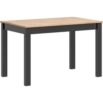 Jídelní stůl Stůl Ramen Midi - Black Red White - BRW Dub Artisan / Černá 120x75 cm