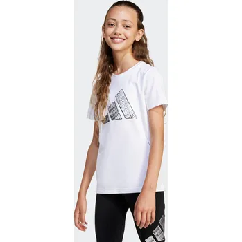 Pánské oblečení ADIDAS Dívčí bavlněné tričko 7-8 LET