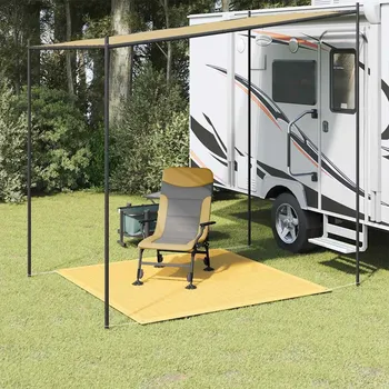 Stan zahrada-XL Koberec do stanu 200 x 200 cm béžový 310756