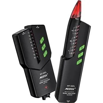 Síťový kabel Mestek WT58DL multifunkční tester kabelů