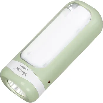 VAYOX Ruční svítilna VA0064 akumulátorová, s bočním světlem ZELENÁ