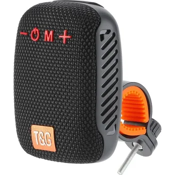 Bluetooth reproduktor T&G TG-392 outdoor bezdrátový reproduktor s úchytem na řidítka, černá