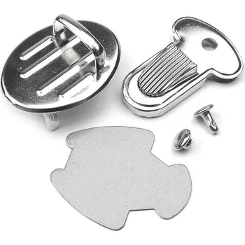 Sada zapínání na tašku 25x33 mm, malé, 1 nikl