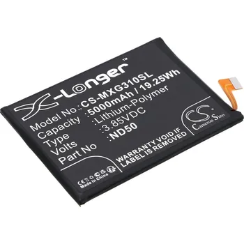 Baterie pro mobilní telefon Baterie pro Motorola Moto G31, G62 5G a další, 5000 mAh, Li-Pol