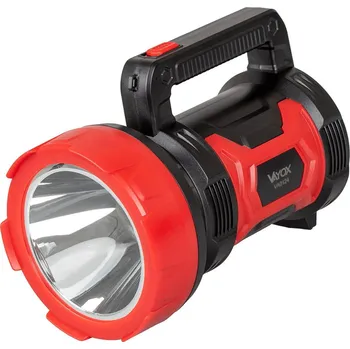 Svítilna VAYOX Ruční reflektor VA0124 akumulátorový 230V 250 MM ČERNÁ|ČERVENÁ