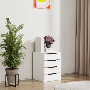 Noční stolek Noční stolek VCM „Malira M“, bílý 496740