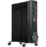 G21 olejový radiátor Merapi černý, 11 žeber, 2500 W