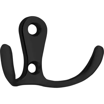 Držák na ručník Aqualine dvojháček černá matná 10086B