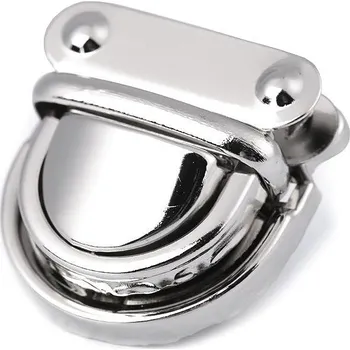 Sada zapínání na tašku 30x31 mm, malé, 1 nikl