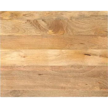 Konferenční stolek vidaXL Stolní deska 90x80x3,8 cm obdélníková masivní recyklované dřevo [371676] Barva: Mangovníkové dřevo (přírodní)
