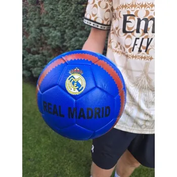 Fotbalový míč Fotbalový míč - REAL MADRID - modro-červený 5