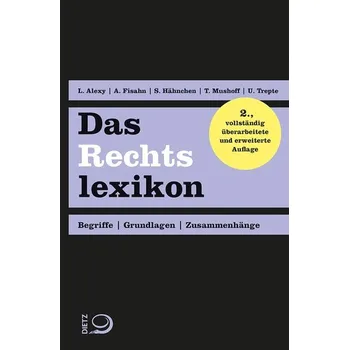 Das Rechtslexikon - Alexy, Lennart [DE] (2024, Brožovaná, Dietz Verlag J.H.W. Nachf)